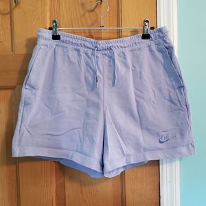 Nike light purple shorts